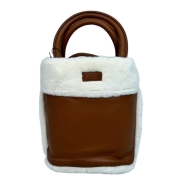 Сумка меховая Ugg Chestnut/Natural